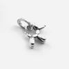CIONDOLO MINI CHARM BALLOON CANE IN ARGENTO