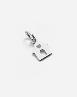 CIONDOLO MINI CHARM CASA IN ARGENTO