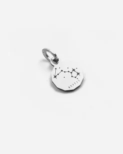 CIONDOLO MINI CHARM SEGNO ZODIACALE PESCI IN ARGENTO