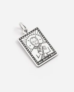 CIONDOLO SANTINO SAN NICOLA DI BARI IN ARGENTO