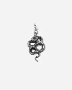 CIONDOLO SERPENTINE ARGENTO
