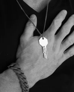 COLLANA CON CIONDOLO CHIAVE DISCIPLINE ANDREA PRESTI