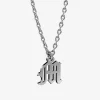 COLLANA CON LETTERA INIZIALE PENDENTE