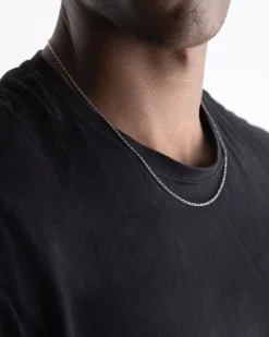 COLLANA CORDA 040 IN ARGENTO