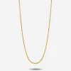 COLLANA CORDA DIAMANTATA 025 CON ALLUNGHINI ORO GIALLO