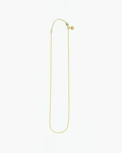 COLLANA CORDA DIAMANTATA 025 CON ALLUNGHINI ORO GIALLO