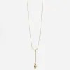 COLLANA CRAVATTINO CUORE GOLDEN HEARTIE PLACCATA ORO