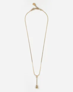 COLLANA CRAVATTINO CUORE GOLDEN HEARTIE PLACCATA ORO