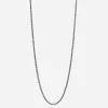 COLLANA FORZATINA 040 IN ARGENTO BRUNITO