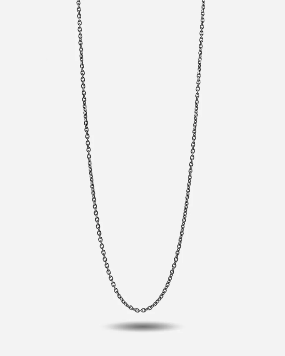 COLLANA FORZATINA 040 IN ARGENTO BRUNITO