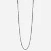 COLLANA FORZATINA 060 IN ARGENTO BRUNITO