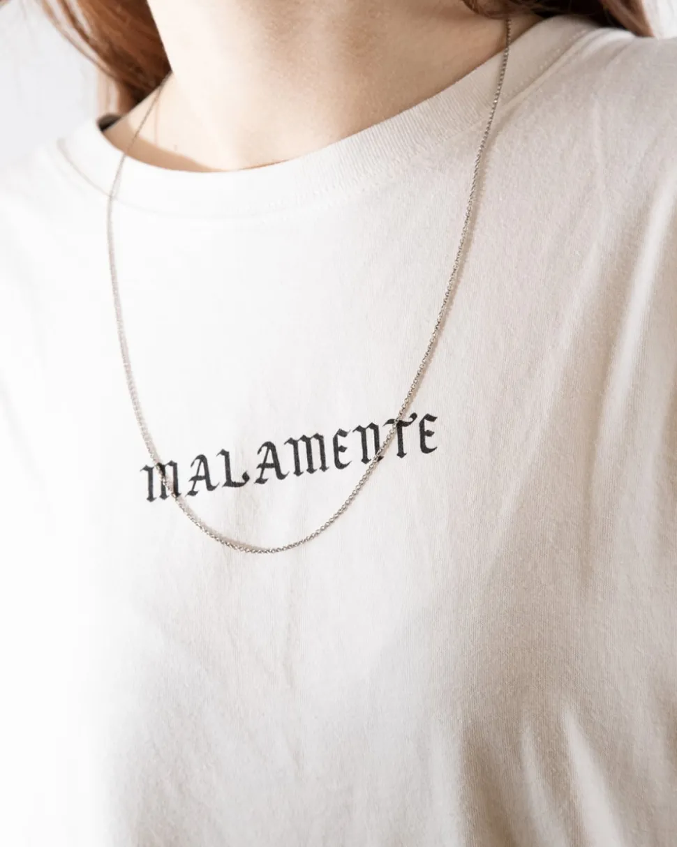 COLLANA FORZATINA 040 IN ARGENTO BRUNITO