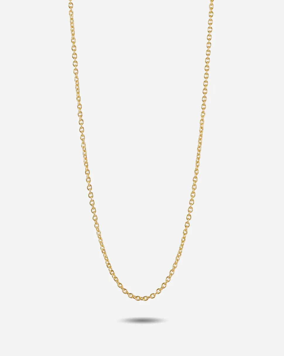 COLLANA FORZATINA 040 PLACCATA ORO CON ALLUNGHINI