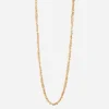 COLLANA FORZATINA INTRECCIATA PLACCATA ORO