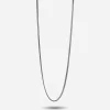 COLLANA GRUMETTA FILO 060 IN ARGENTO