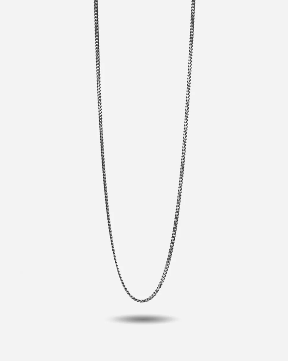 COLLANA GRUMETTA FILO 060 IN ARGENTO