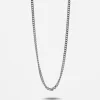 COLLANA GRUMETTA FILO 080 IN ARGENTO