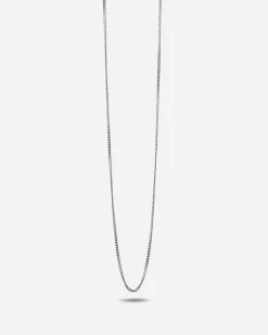 COLLANA GRUMETTA FILO 045 IN ARGENTO