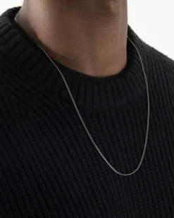 COLLANA GRUMETTA FILO 045 IN ARGENTO