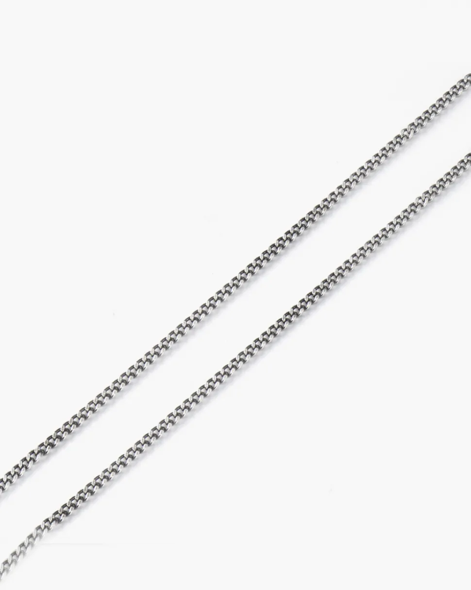 COLLANA GRUMETTA FILO 060 IN ARGENTO
