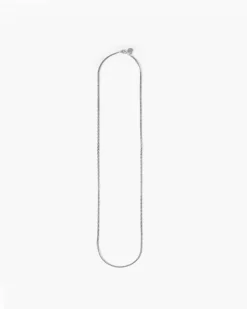 COLLANA GRUMETTA FILO 060 IN ARGENTO