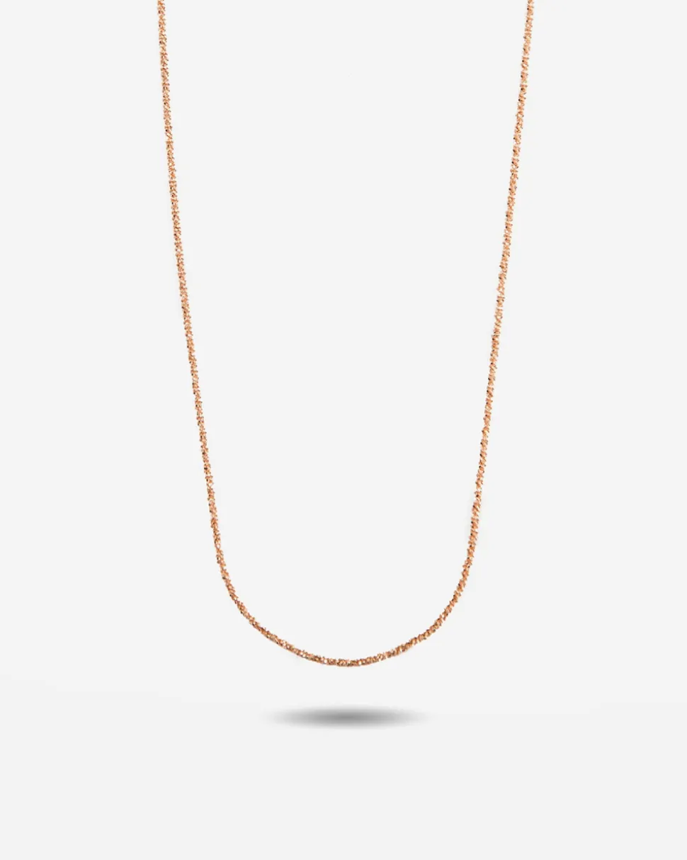 COLLANA LUCE PLACCATA ORO ROSA