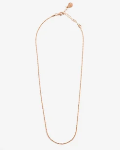 COLLANA LUCE PLACCATA ORO ROSA