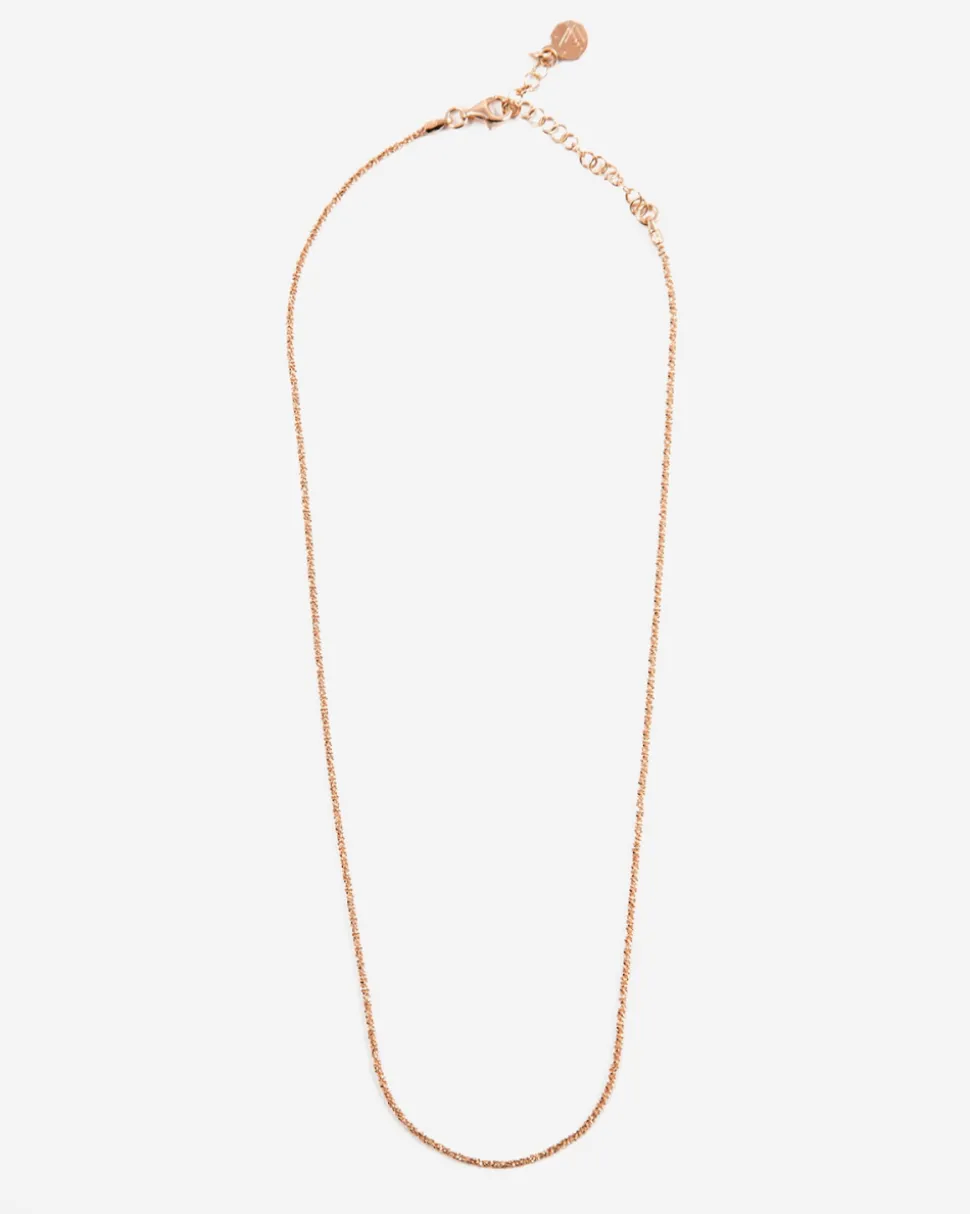 COLLANA LUCE PLACCATA ORO ROSA