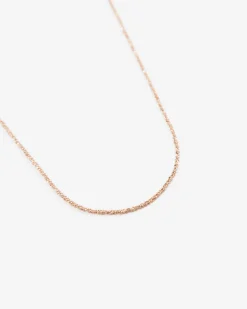 COLLANA LUCE PLACCATA ORO ROSA