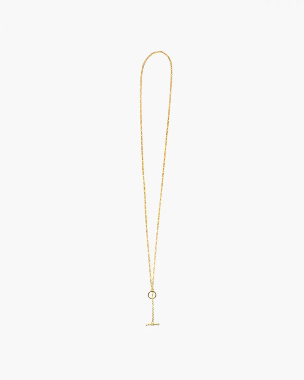 COLLANA ROLO 300 CON T-BAR - 70 ORO GIALLO