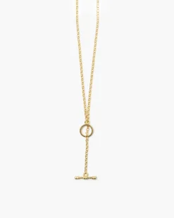 COLLANA ROLO 300 CON T-BAR - 70 ORO GIALLO