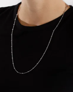 COLLANA ROSARIO 300 IN ARGENTO