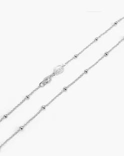 COLLANA ROSARIO 300 IN ARGENTO