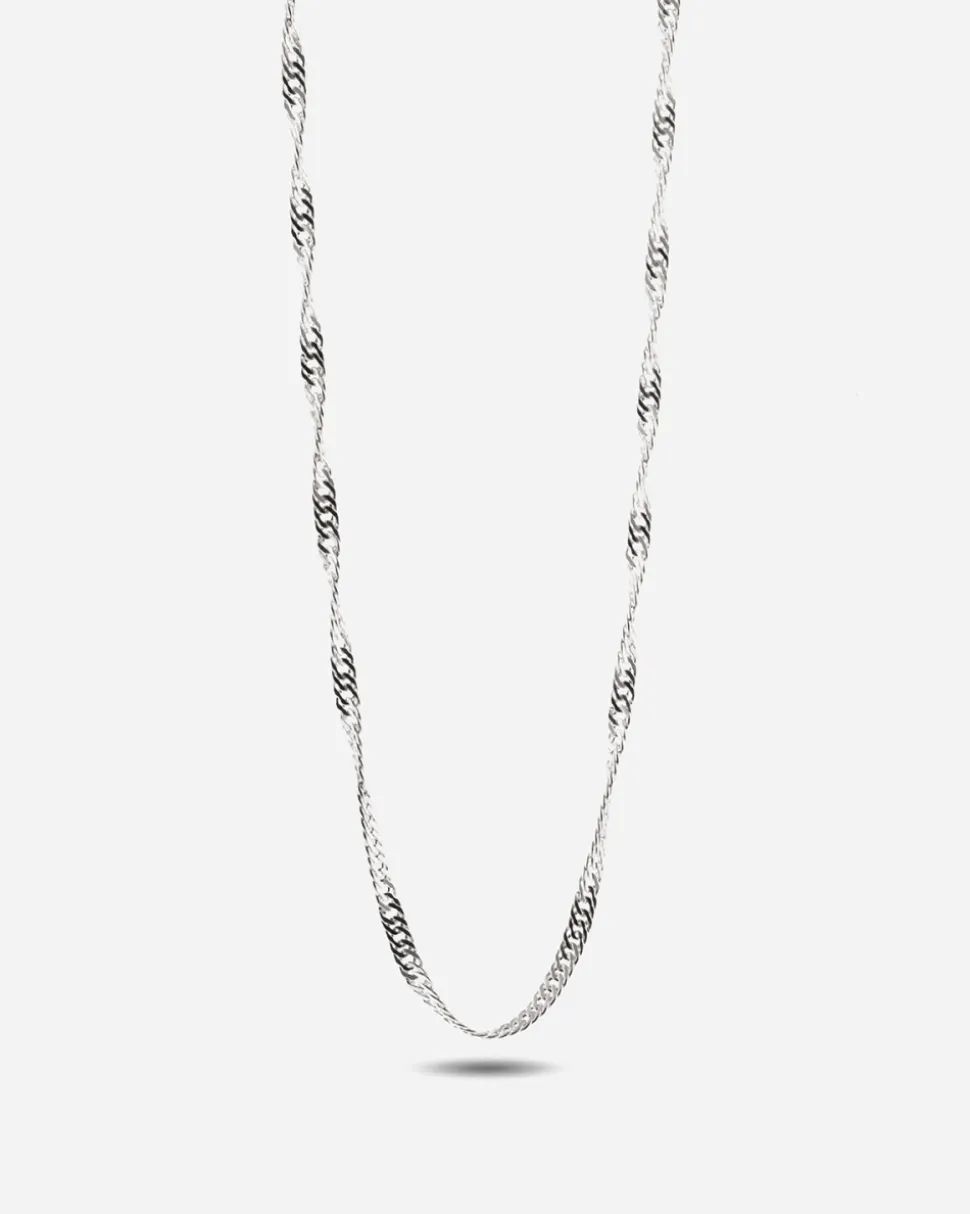 COLLANA SINGAPORE IN ARGENTO
