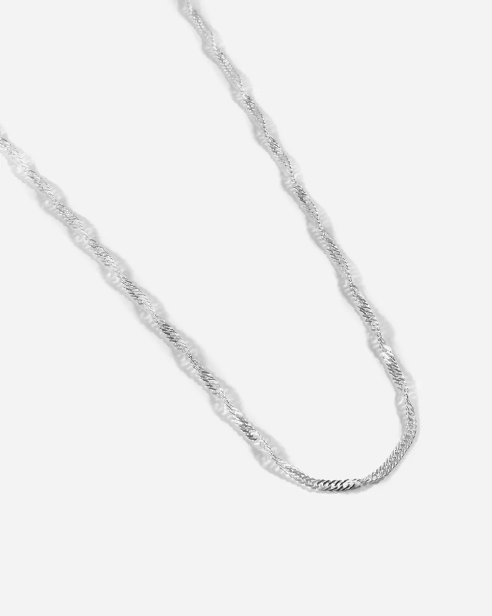 COLLANA SINGAPORE IN ARGENTO