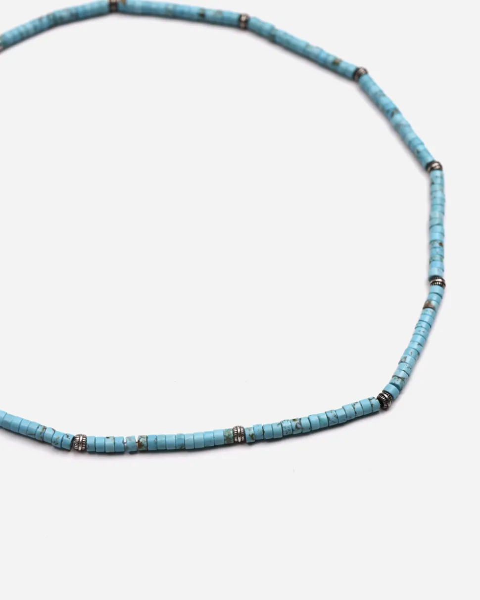 COLLANA SKY STONE CON PIETRE COLOR TURCHESE