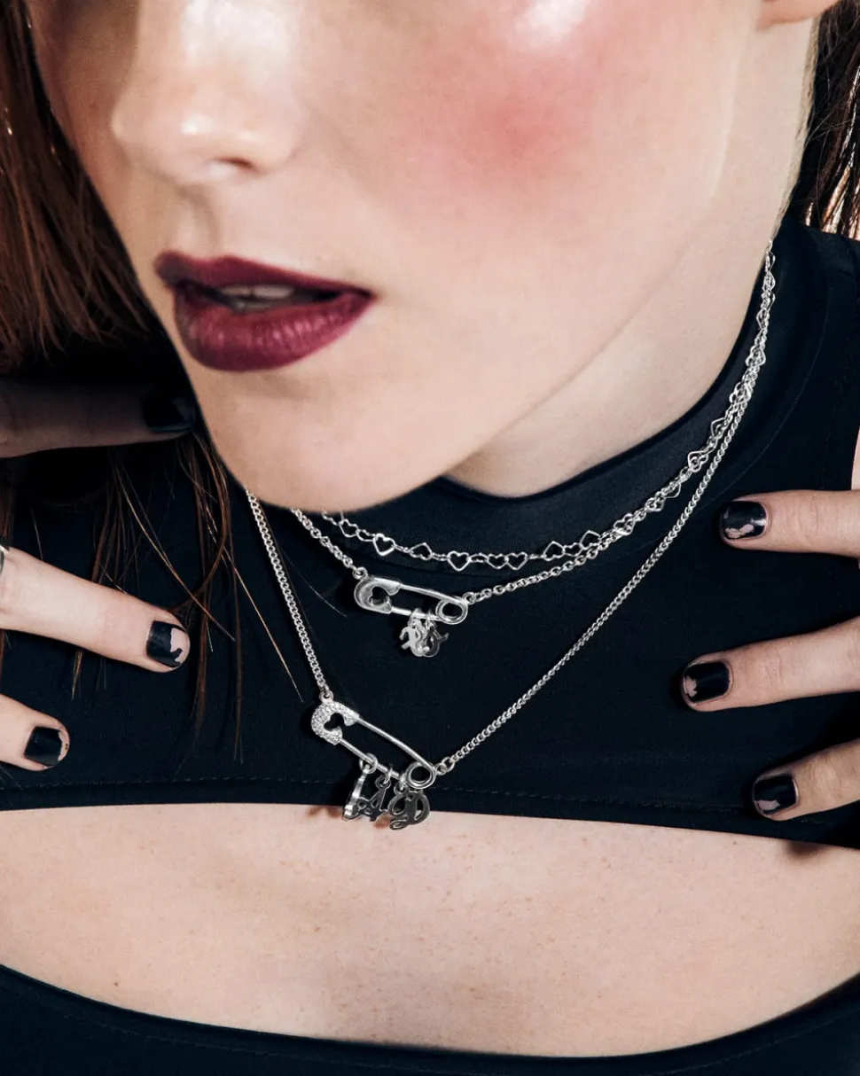 COLLANA SPILLA LISCIA PERSONALIZZABILE