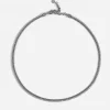 COLLANA TENNIS WHITE FOXTAIL CON BRILLANTI