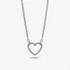 COLLANA TIGHT LOVE IN ARGENTO CON CUORE CON BRILLANTI