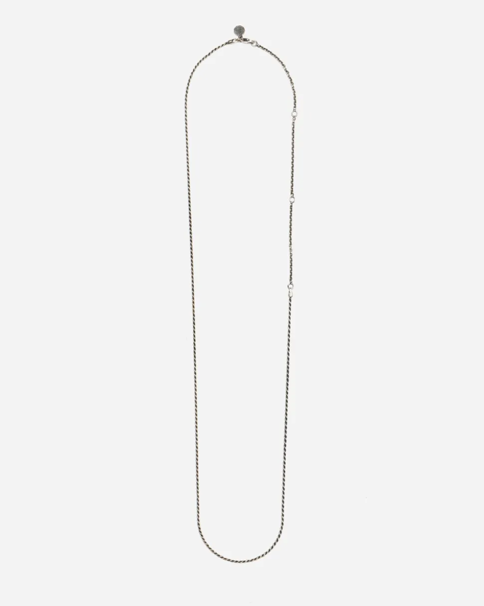 COLLANA TORCHON IN ARGENTO
