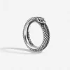 FEDE SERPENTE IN ARGENTO
