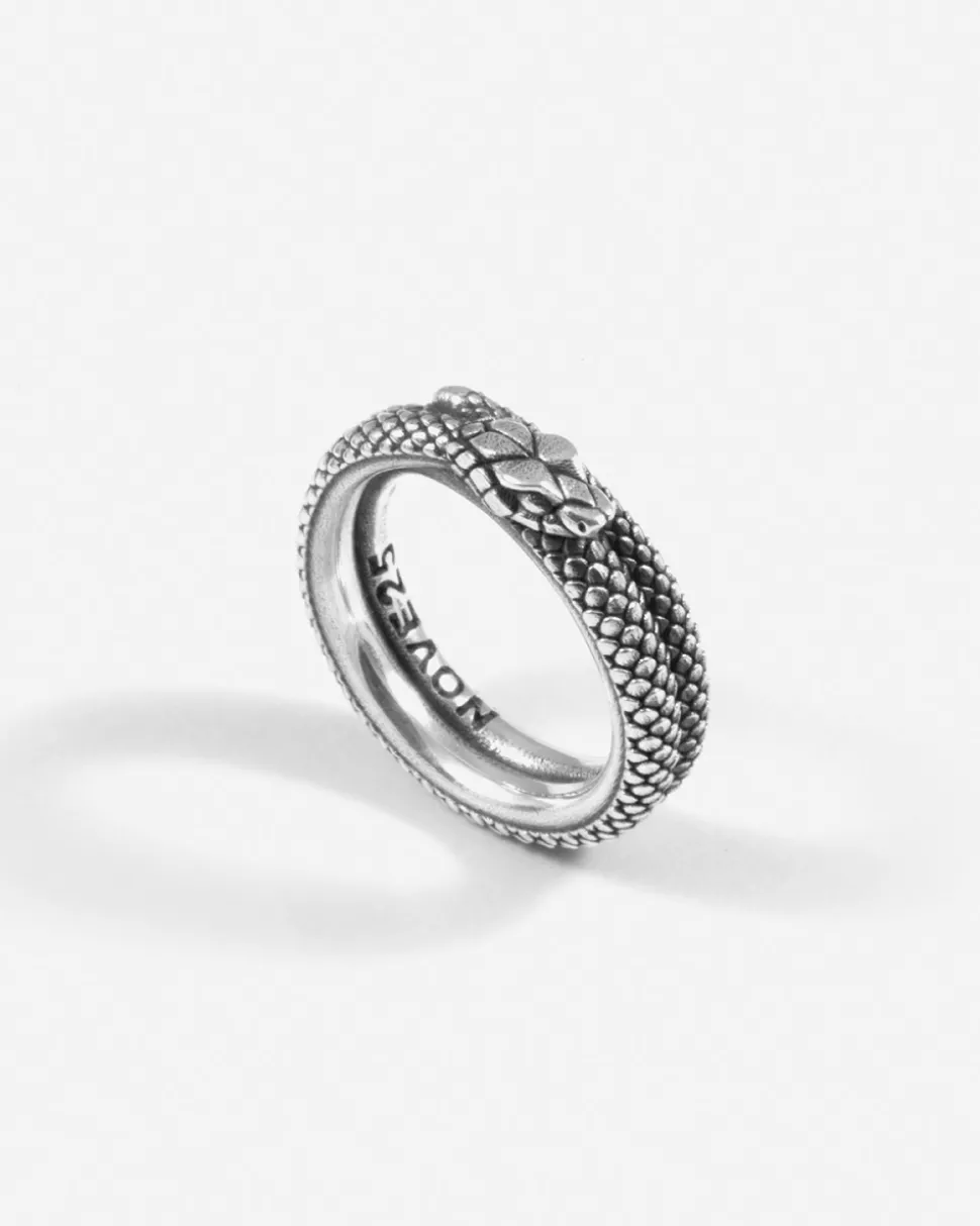 FEDE SERPENTE IN ARGENTO