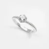FEDINA SOLITARIO SHINING DOCK IN ARGENTO CON BRILLANTE