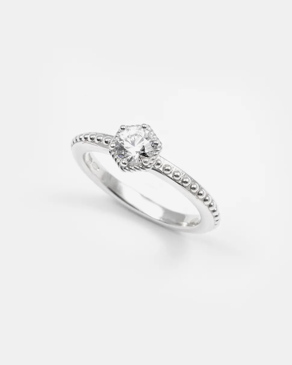 FEDINA SOLITARIO SHINING DOCK IN ARGENTO CON BRILLANTE