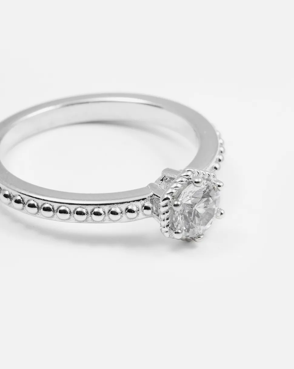 FEDINA SOLITARIO SHINING DOCK IN ARGENTO CON BRILLANTE