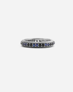 IM INTER X NOVE25 ANELLO FEDINA SQUAMATA CON BRILLANTI NERAZZURRI