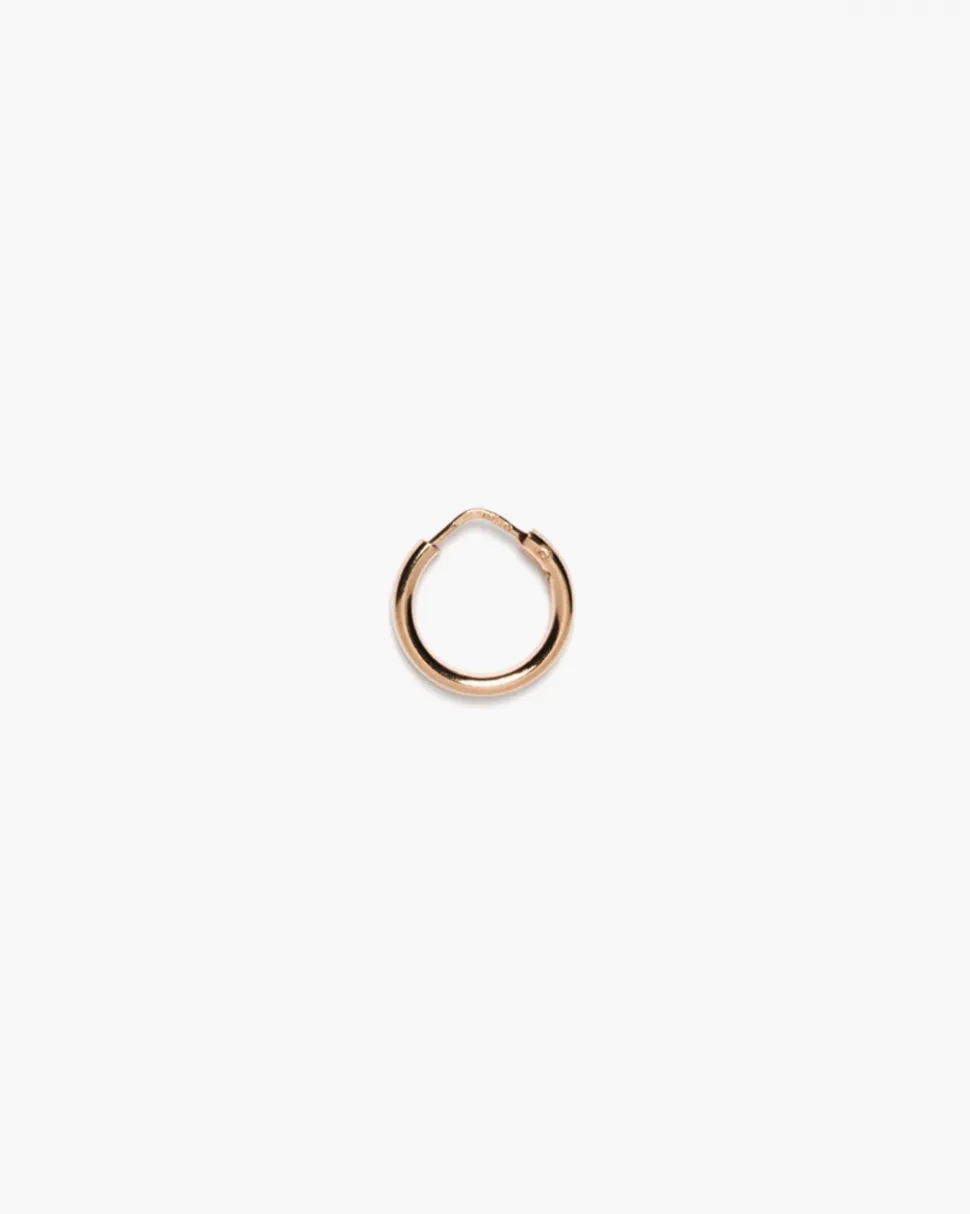 ORECCHINO A CERCHIO IMPERNATO FILO TONDO 2,5 PLACCATO ORO ROSA