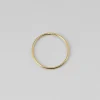 ORECCHINO A CERCHIO MINI FILO 012 D20 PLACCATO ORO