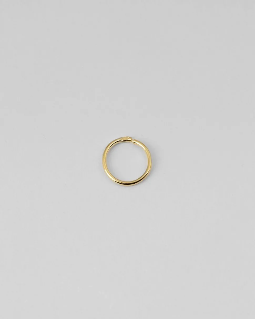 ORECCHINO A CERCHIO MINI FILO 012 D10 PLACCATO ORO