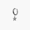 ORECCHINO CON CHARM A STELLA CON BRILLANTI